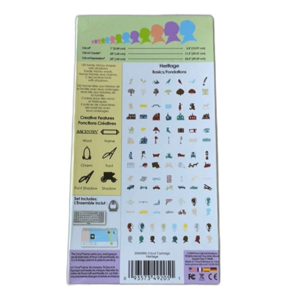 Cricut Cartridge HERITAGE - Picture 2 of 6